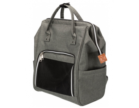 Рюкзак-переноска"Ava", TRIXIE, 32х42х22см, до: 10 кг, серый