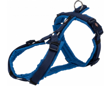 Шлей "Premium trekking", Trixie, XL: 80-97см/25мм, індиго/синій