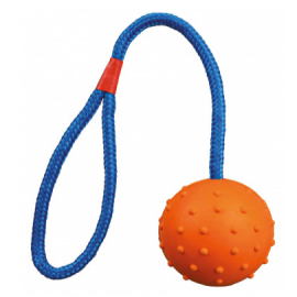 Резиновый мяч на веревке для собак TRIXIE, D- 6 см / 30 см. ..
