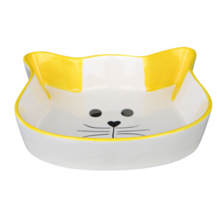 Миска для кошки TRIXIE Cat face, 0,25 л/ 12 см