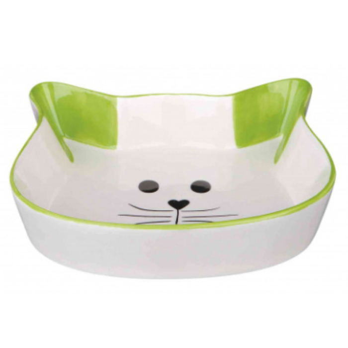 Миска для кошки TRIXIE Cat face, 0,25 л/ 12 см