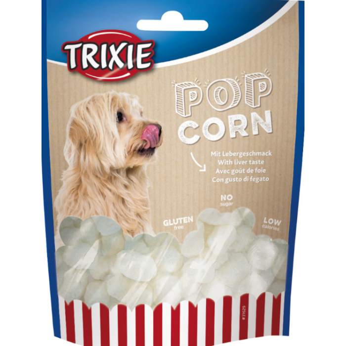 Попкорн для собак із смаком печінки, Trixie, 100гр