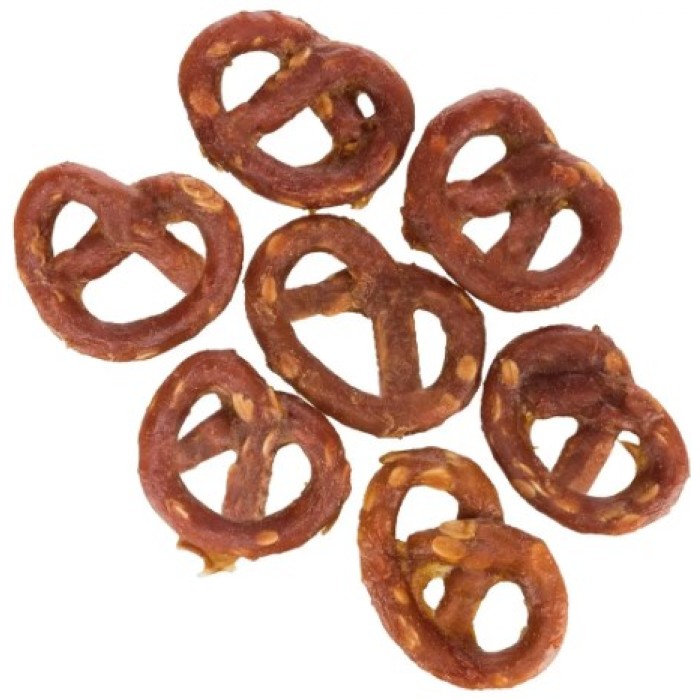 Лакомство для собак Trixie "Mini Pretzels" крендель с курицей, 100 г