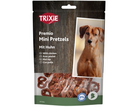Лакомство для собак Trixie "Mini Pretzels" крендель с курицей, 100 г