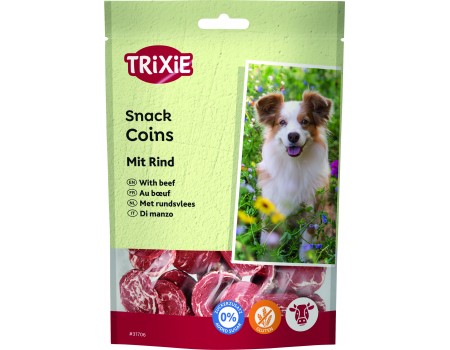 Лакомство для собак TRIXIE - Beef Coins, говядина, 100 гр