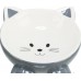 Миска для котів Trixie "Котик" ергономічна, керамічна 0,15 л, d=14 см  - фото 4