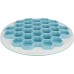 Миска для собак Trixie "Улей" для медленного кормления, серая/голубая, пластик/термопластичная резина, d=30 см