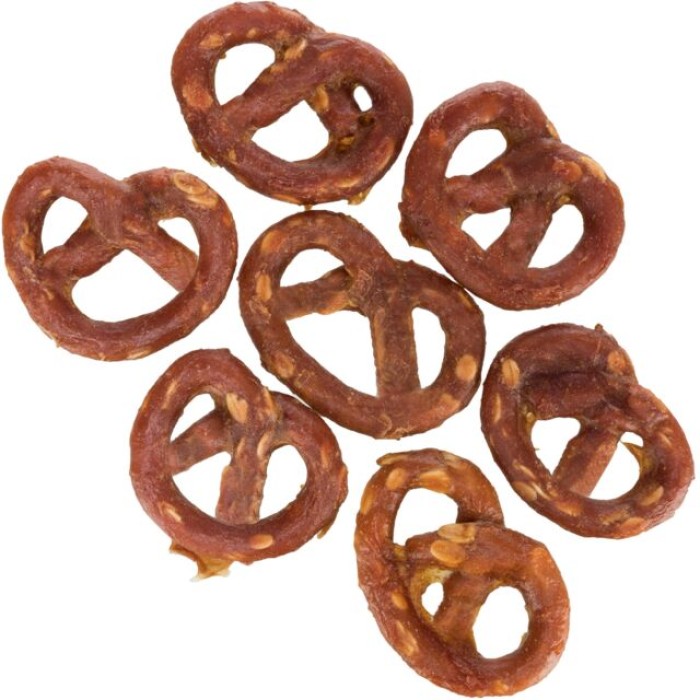 Лакомство для собак Trixie "Mini Pretzels" крендель с курицей, 100 г
