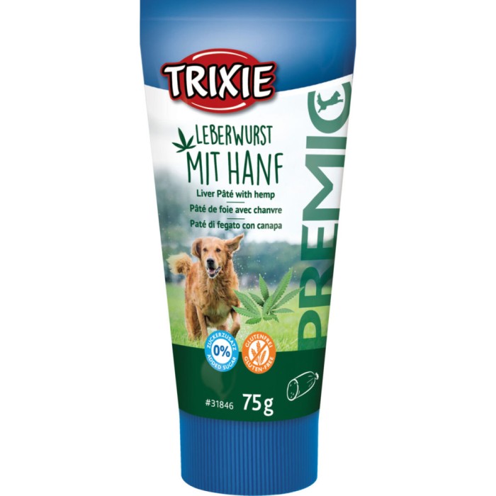 Печеночный паштет "PREMIO" с коноплей, TRIXIE, 75гр