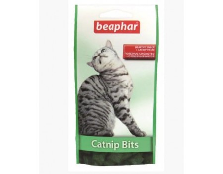 Beaphar Catnip-Bits - подушечки з котячою м'ятою, 35г