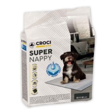 SUPER NAPPY(СУПЕР НАППИ) Пеленки для собак, щенков и кошек 10 шт  60Х60 см