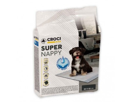 SUPER NAPPY(СУПЕР НАППІ) Пелюшки для собак, цуценят та котів 10 шт 60Х60 см