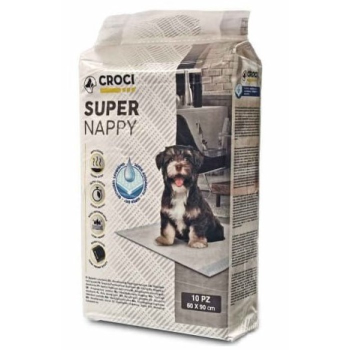 SUPER NAPPY (СУПЕР НАПІ) Пелюшки для собак, 10 шт 90Х60 см