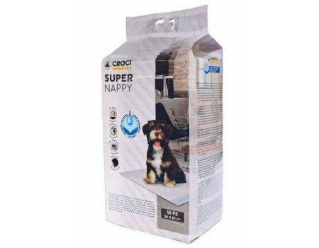 SUPER NAPPY(СУПЕР НАПІ) Пелюшки для собак, 50 шт 90Х60 см