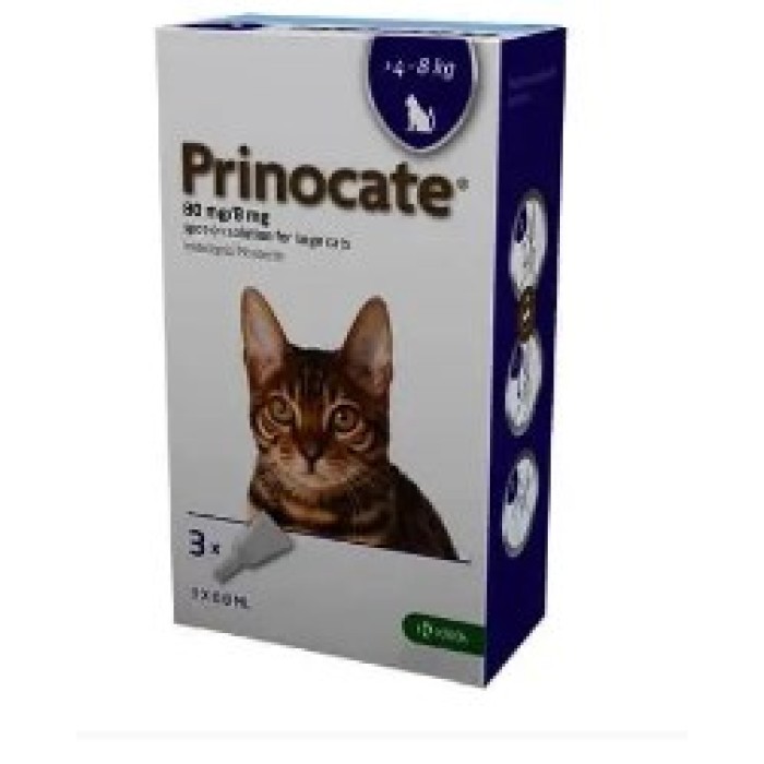 Prinocate Краплі для кішок вагою  4-8 кг. 1піпетка