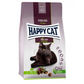 Happy Cat Adult Sterilised Weide-Lamm для стерилизованных кошек с ягня..