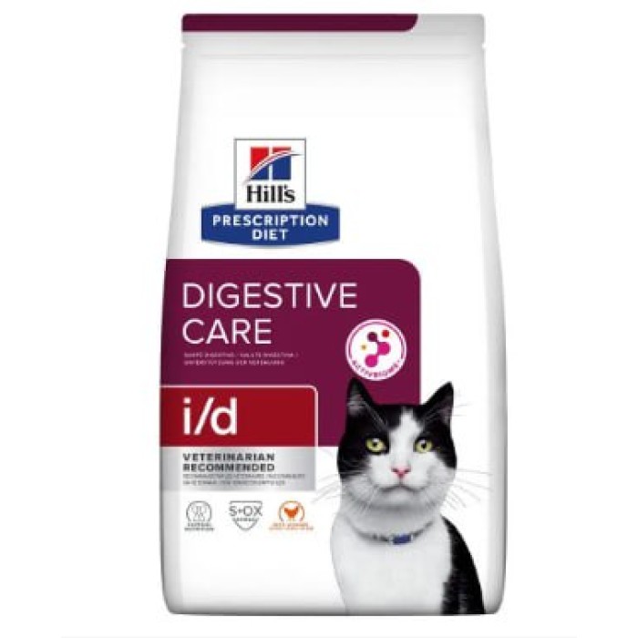 Сухий корм Hill's PD Feline I/D-Захворювання ШКТ, панкреатит, діарея- 0,4 кг