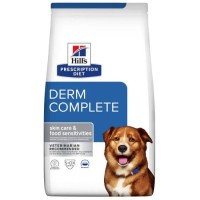 Hills PD Derm Complete - дієтичний корм Хіллс при харчовій алергії та атопічному дерматиті у собак, 12 кг