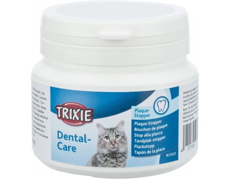 Порошок "Plaque Stopper" TRIXIE для чищення зубів кота, 70гр