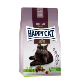 Happy Cat Adult Sterilised Weide-Lamm  для стерилізованих кішок з ягня..