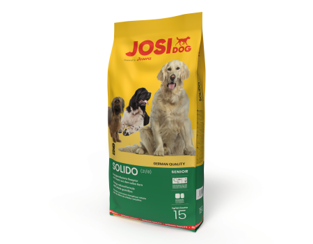JosiDog Solido (21/8) - корм Йозидог для менее активных старших собак 15 кг