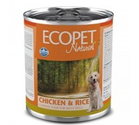 Влажный корм Farmina Ecopet Natural Dog Chicken&Rice для собак с куриц..
