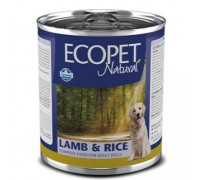 Вологий корм Farmina Ecopet Natural Dog Lamb&Rice для собак, з ягням, ..