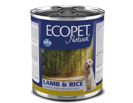 Влажный корм Farmina Ecopet Natural Dog Lamb&Rice для собак, с ягненком, 300 г