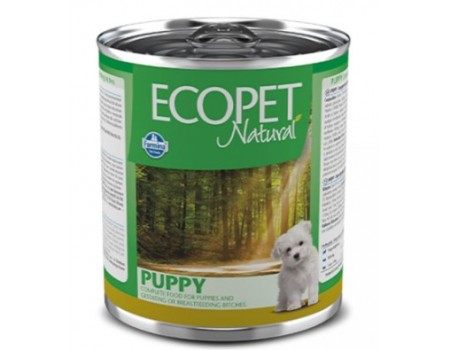 Вологий корм Farmina Ecopet Natural Puppy для собак, з куркою, 300 г