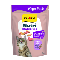 Вітаміни GimCat NUTRI MALT BITES для дорослих котів для виведення грудок шерсті з мальтом 425г