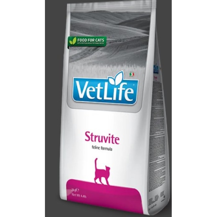 Сухий корм Farmina Vet Life Struvite для котів, для розчинення струвітних уролітів, (25319) 2 кг