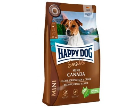 Happy Dog Mini Canada - сухий корм Хепі Дог Канада для маленьких порід собак 4кг