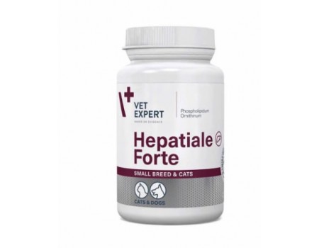 VetExpert Hepatiale Forte Small breed & cats 170 mg , для поддержания и профилактики заболеваний печени кошек и собак  40 капс