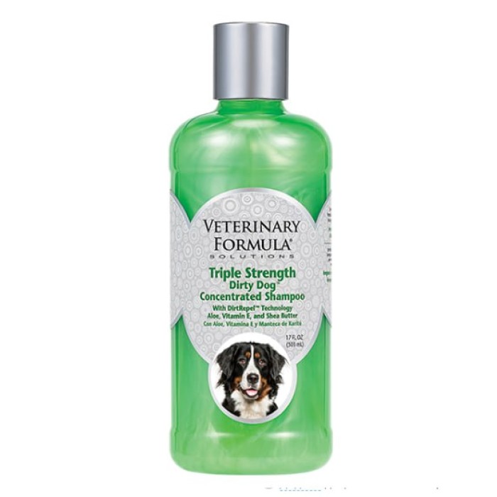 Концентрований шампунь для собак Veterinary Formula Triple Strength Dirty Dog, брудовідштовхуючий, 503 мл