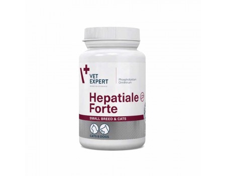 VetExpert Hepatiale Forte Small breed & cats 170 mg , для поддержания и профилактики заболеваний печени кошек и собак  40 капс