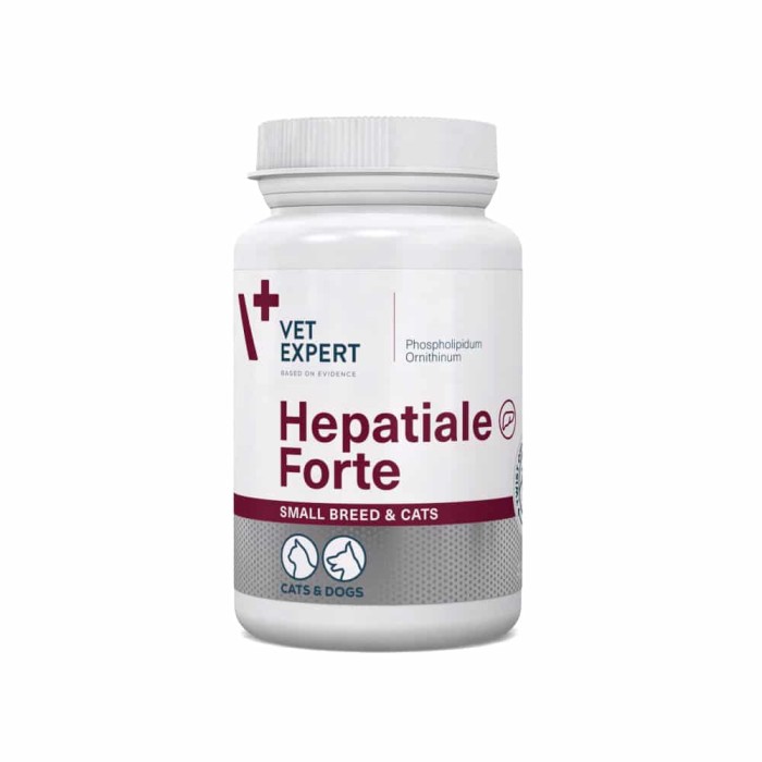 VetExpert Hepatiale Forte Small breed & cats 170 mg , для поддержания и профилактики заболеваний печени кошек и собак  40 капс