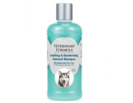 Успокаивющий шампунь для собак и кошек Veterinary Formula Soothing&Deodorizing, аромат водяной лилии и лаванды , 503 мл