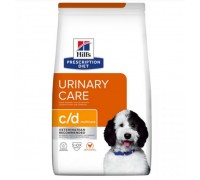 Hills PD Canine C/D - для собак при сечокам'яній хворобі - 4 кг..