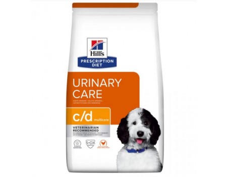 Hills PD Canine C/D - для собак при сечокам'яній хворобі - 4 кг