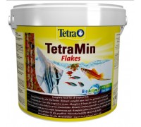 Tetra MIN пластівці основний корм для всіх декоративних акваріумних ри..
