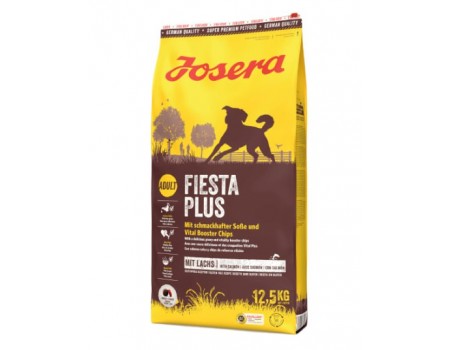 Josera FiestaPlus корм для взрослых собак c дополнительными крокетами Vital Booster Chips 12.5кг