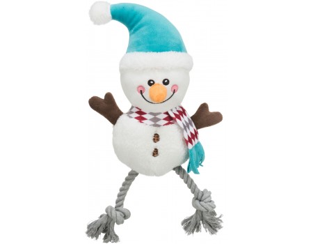 Рождественский снеговик, TRIXIE, плюш/хлопок, 41см