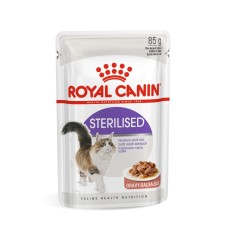 Влажный корм для взрослых стерилизованных кошек ROYAL CANIN STERILISED IN GRAVY 0.085 кг