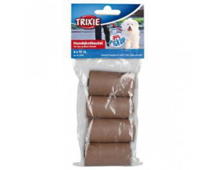 Мусорные пакеты TRIXIE, 4х10 шт, коричневые