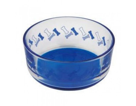Скляна миска для собак TRIXIE, 0.8л/o15см