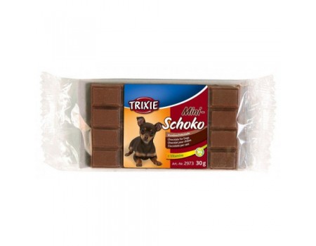 Мини шоколад для собак TRIXIE, 30 гр