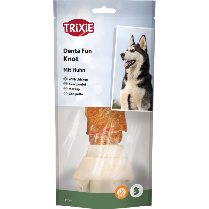 Косточки с куриным филе для собак TRIXIE - Denta Fun ,  18 см, 