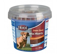 Сердечки для собак TRIXIE - Mini Hearts, курица ягнёнок лосось , 200 г..