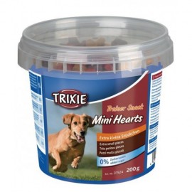 Сердечки для собак TRIXIE - Mini Hearts, курица ягнёнок лосось , 200 г..