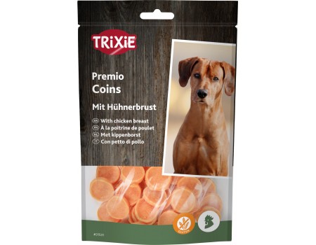 Чипсы для собак TRIXIE - ChickenCoins, курица, 100 гр